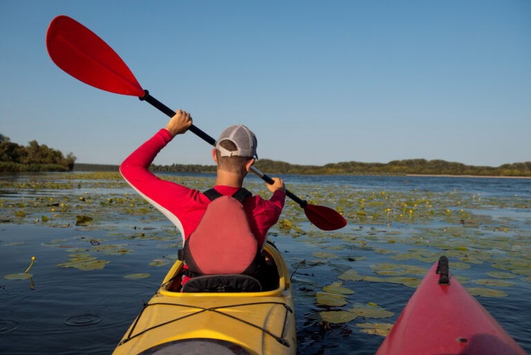 Lighthouse Lakes kayaking