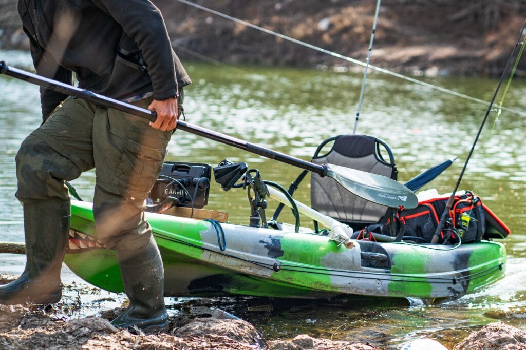 kayak fishing